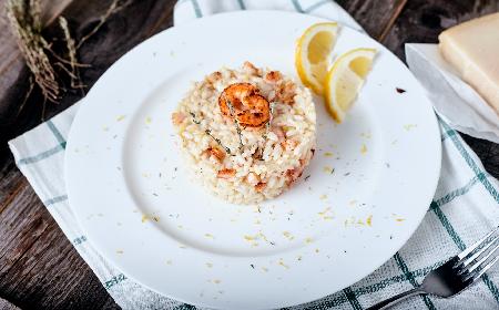 Risotto z owocami morza - zdrowy pomysł na obiad