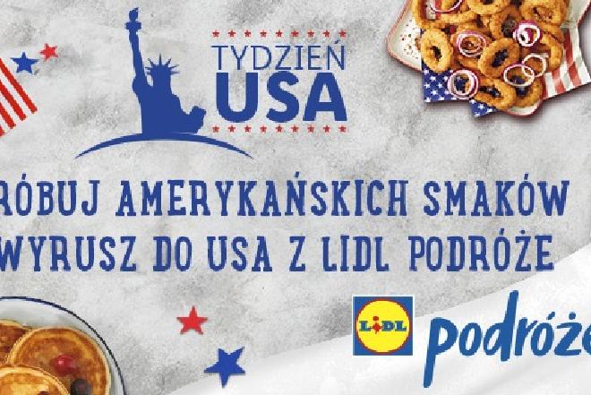 Tydzień USA czy tydzień w USA? – LIDL rusza z nową ofertą i konkursem!
